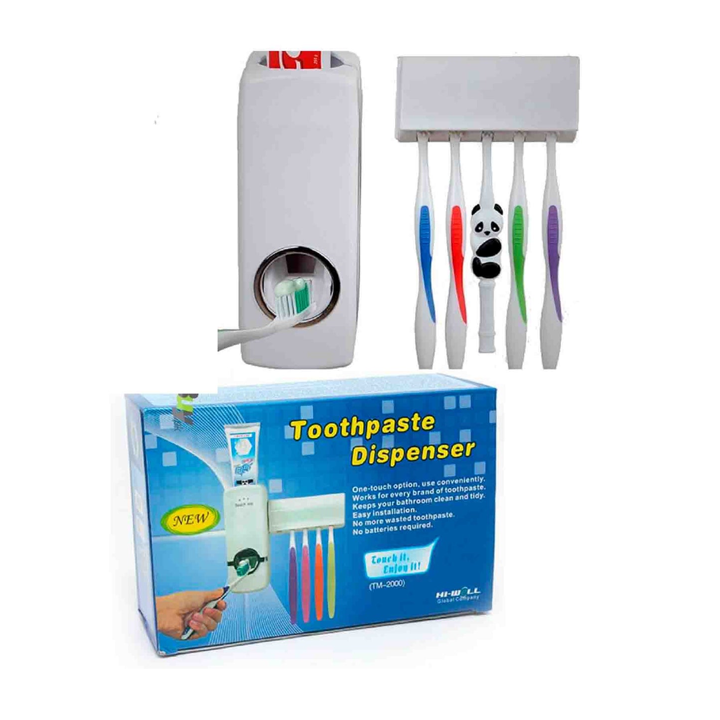 Dispensador De Pasta Dental con Organizador